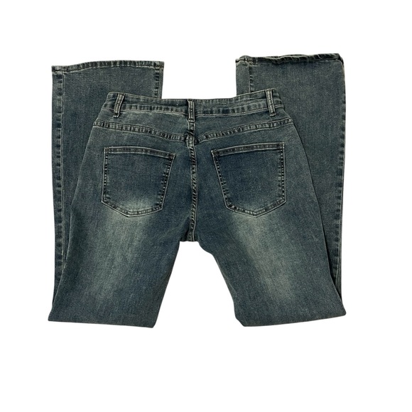Bamboo Women's Bootcut Cotton Blue Jeans Size: 11 - Picture 3 of 5